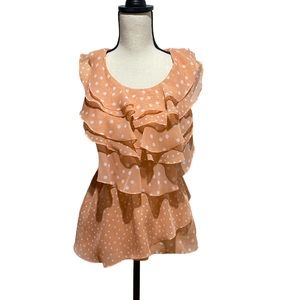 Lauren Conrad Racer Back Blouse